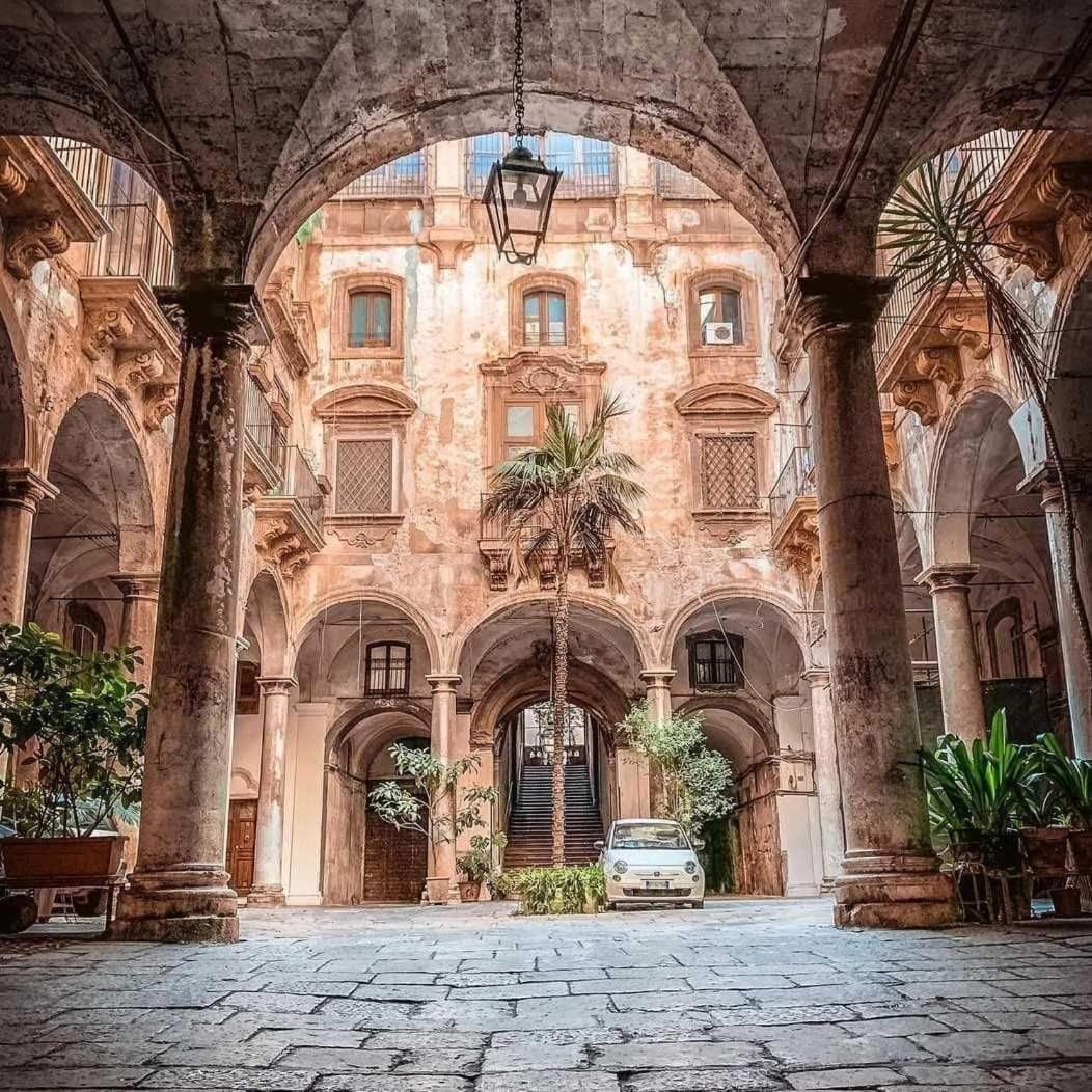 Palazzo Cuto Central Flat Palermo Exterior foto